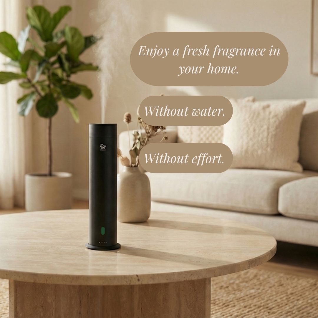 Pure One – Wasserloser Kaltluftdiffusor – Mattschwarz