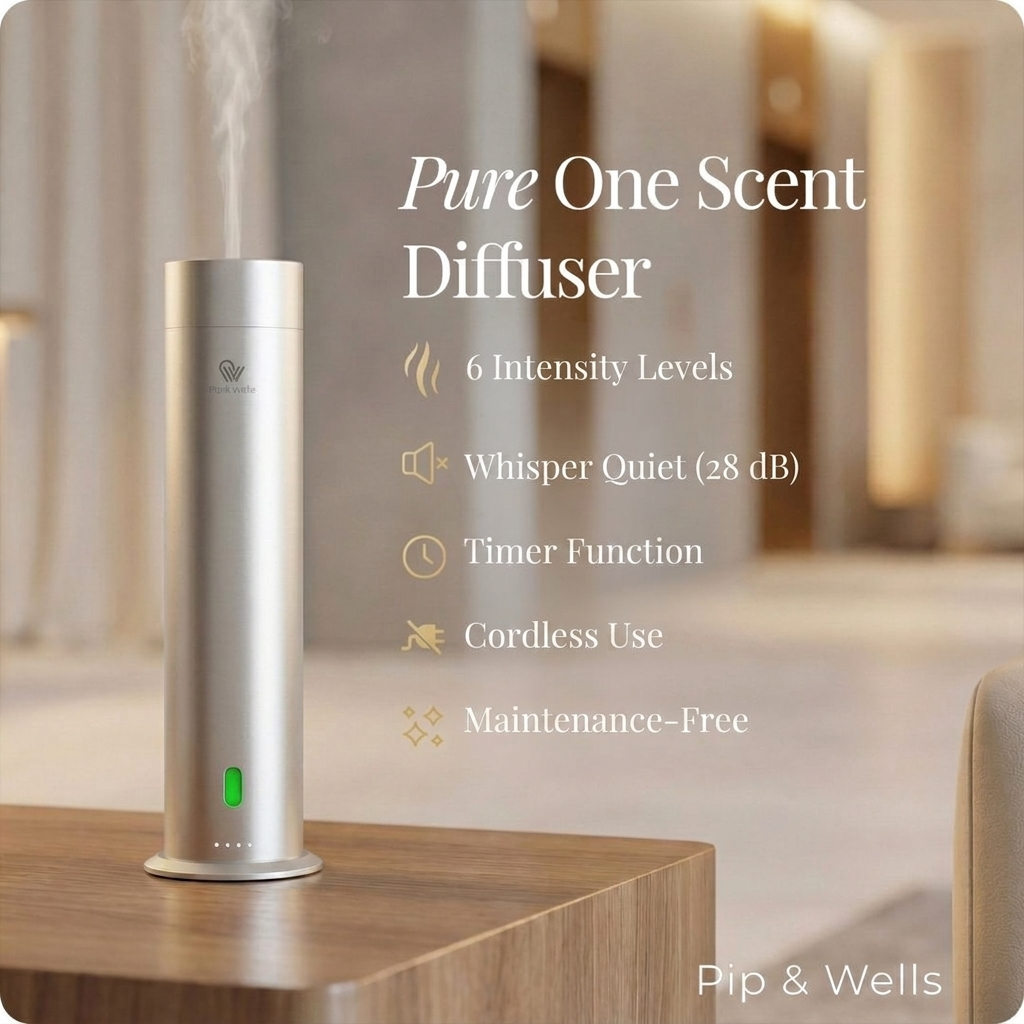 Pure One Duftdiffusor ohne Wasser & Box mit 100% natürlichem Duft (3×120ML)