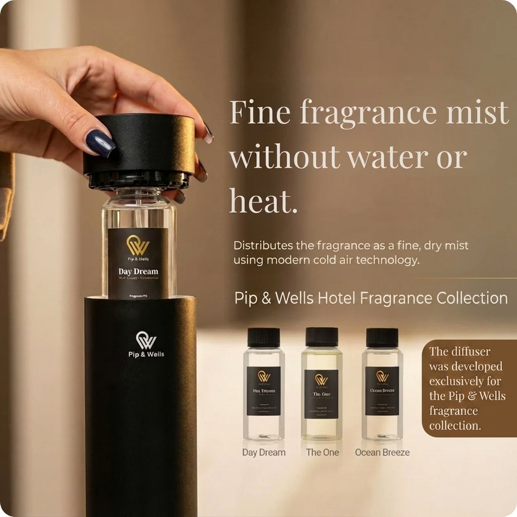 Pure One – Wasserloser Kaltluftdiffusor – Mattschwarz